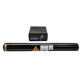 N-LGP-173 HeNe Laser, Green, 543 nm, 0.5 mW, 500:1 Polarization, CE